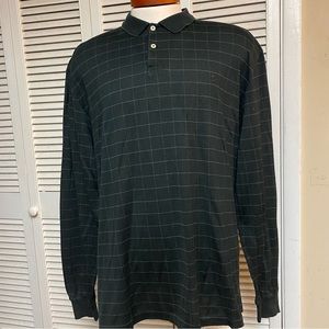 Polo by Ralph Lauren Long Sleeve Pullover Size Large Black and White
